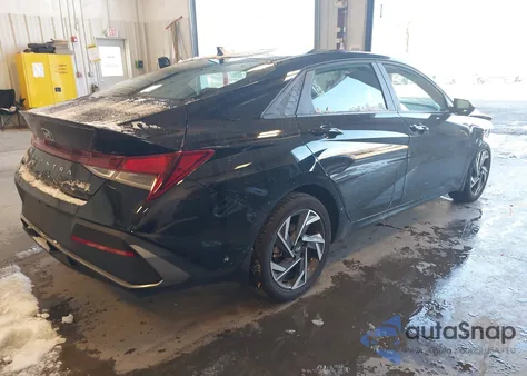 2025 Hyundai Elantra Sel Sport из США, поврежденный, VIN KMHLM4DG4SU886525